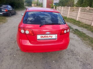 2007 Chevrolet Lacetti I, красный, 310000 рублей, вид 5