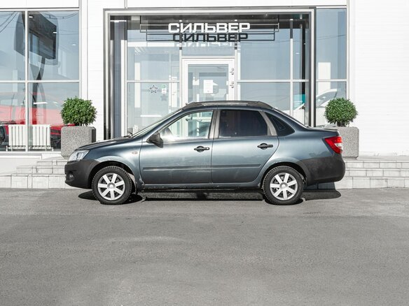 2015 Lada (ВАЗ) Granta I, синий, 370000 рублей - вид 6