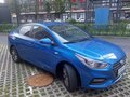 2018 Hyundai Solaris II, синий, 1070000 рублей - вид 1