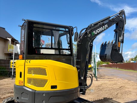 2026 Kubota Миниэкскаваторы, жёлтый, 2870000 рублей, вид 3