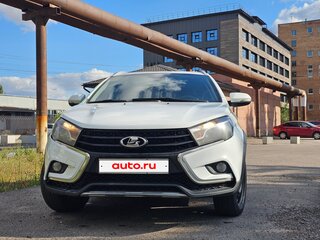 2019 Lada (ВАЗ) Vesta SW I, белый, 620000 рублей, вид 2