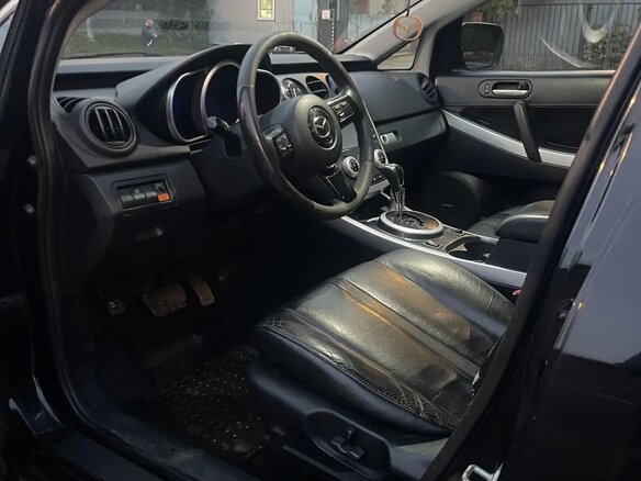 2008 Mazda CX-7 I, чёрный, 600000 рублей - вид 8