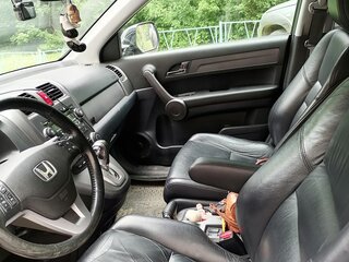 2007 Honda CR-V III, чёрный, 1100000 рублей, вид 3