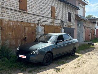 2008 Lada (ВАЗ) Priora I, зелёный, 180000 рублей, вид 1