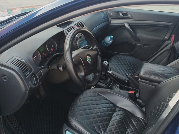 2007 Skoda Octavia II (A5), синий, 370000 рублей - вид 5