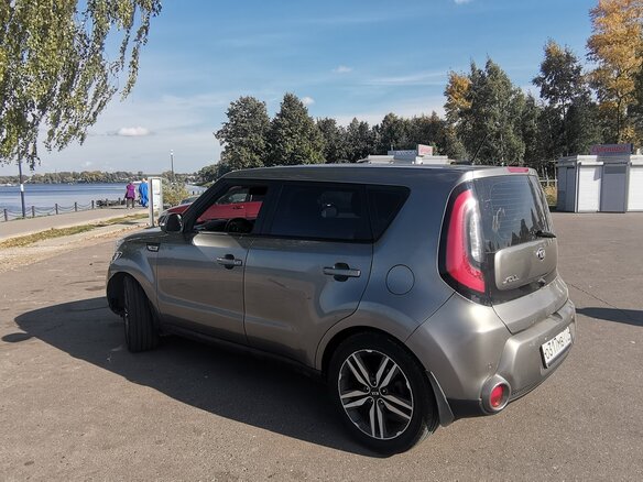 2014 Kia Soul II, серый - вид 3