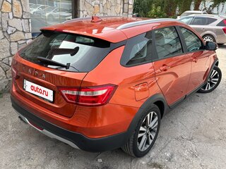 2019 Lada (ВАЗ) Vesta SW Cross I, оранжевый, 1050000 рублей, вид 5