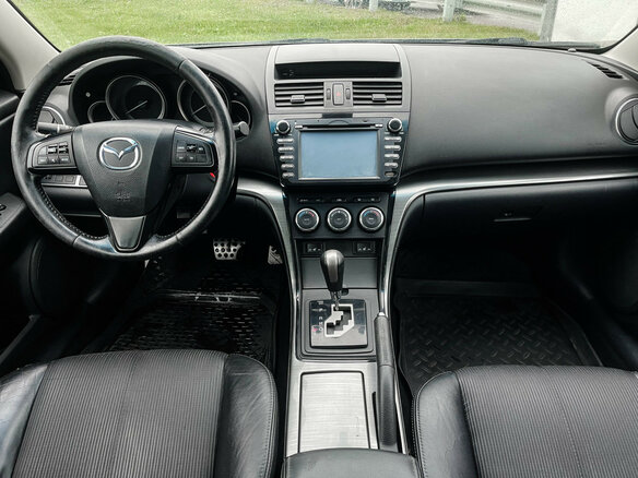 2012 Mazda 6 II (GH) Рестайлинг, серый, 997000 рублей - вид 11
