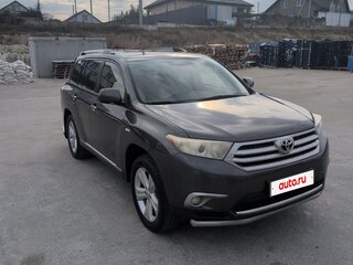 2011 Toyota Highlander II (XU40) Рестайлинг, серый, 1960000 рублей, вид 3