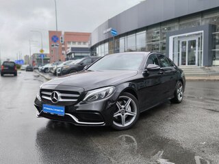 2017 Mercedes-Benz C-Класс 180 9G-TRONIC IV (W205), чёрный, 1915000 рублей, вид 1