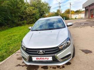 2021 Lada (ВАЗ) Vesta SW I, серый, 1350000 рублей, вид 3