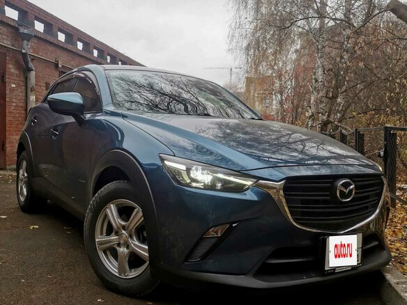 2020 Mazda CX-3 I Рестайлинг, голубой, 1875000 рублей