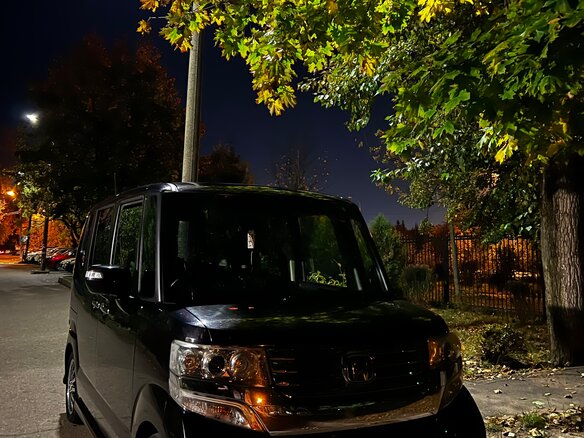 2015 Honda N-BOX I Рестайлинг, фиолетовый, 900000 рублей - вид 7