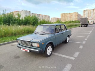 2004 Lada (ВАЗ) 2107, голубой, 145000 рублей, вид 1