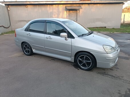 2005 Suzuki Liana I, серебристый, 380000 рублей, вид 2