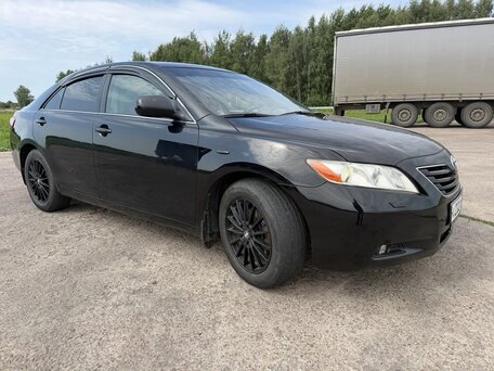 2007 Toyota Camry VI (XV40), чёрный, 920000 рублей, вид 3