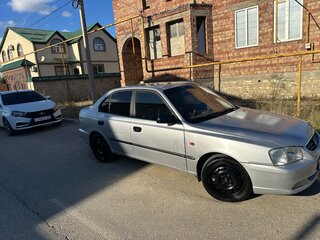2007 Hyundai Accent ТагАЗ II, серебристый, 420000 рублей, вид 4