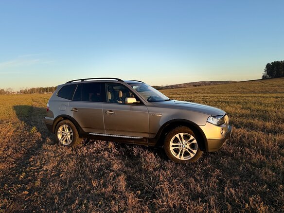 2007 BMW X3 30i I (E83) Рестайлинг, бежевый, 1100000 рублей - вид 14