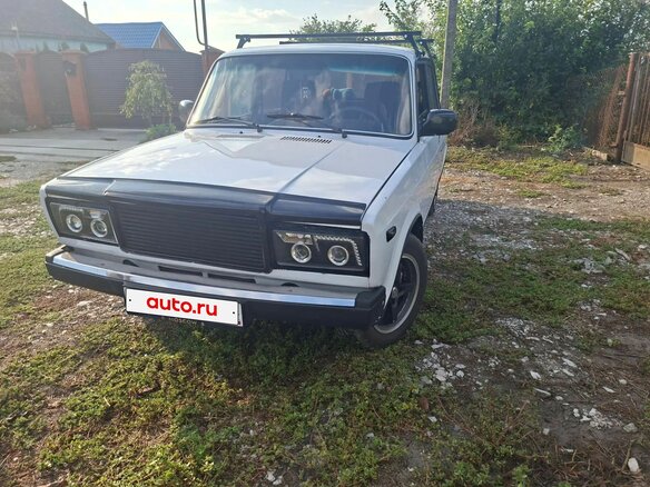 2003 Lada (ВАЗ) 2107, белый, 135000 рублей - вид 1