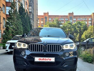 2017 BMW X6 40d II (F16), синий, 4399000 рублей, вид 4