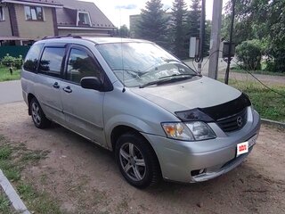 2001 Mazda MPV II (LW), серый, 210000 рублей, вид 2