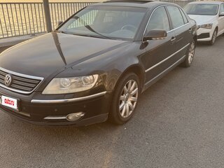 2008 Volkswagen Phaeton Long I, чёрный, 850000 рублей, вид 1