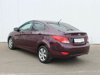 2014 Hyundai Solaris I, фиолетовый, 599000 рублей, вид 5