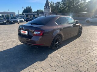 2017 Skoda Octavia III (A7) Рестайлинг, коричневый, 2090000 рублей, вид 4