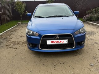 2011 Mitsubishi Lancer X Рестайлинг, синий, 850000 рублей, вид 1