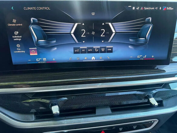2024 BMW X6 40i III (G06) Рестайлинг, красный, 11267740 рублей - вид 7