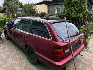 1993 BMW 5 серии 525d III (E34), красный, 150000 рублей, вид 3