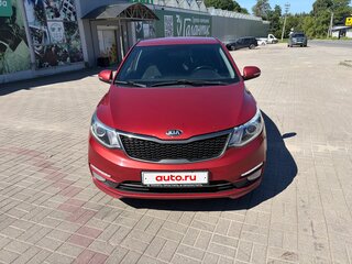 2016 Kia Rio III Рестайлинг, красный, 890000 рублей, вид 1