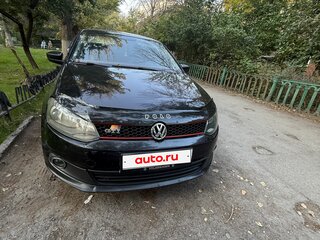 2011 Volkswagen Polo V, чёрный, 600000 рублей, вид 1