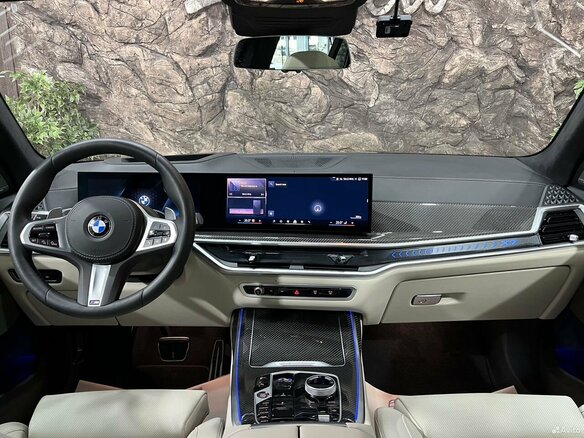 2025 BMW X7 40i I (G07) Рестайлинг, чёрный, 13758000 рублей - вид 19