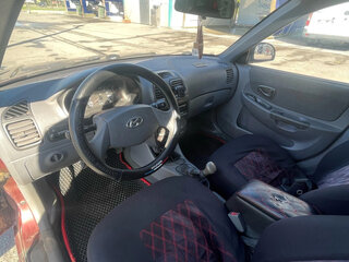 2007 Hyundai Accent ТагАЗ II, красный, 180000 рублей, вид 5