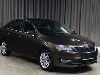 2018 Skoda Rapid I Рестайлинг, коричневый, 1199000 рублей, вид 3