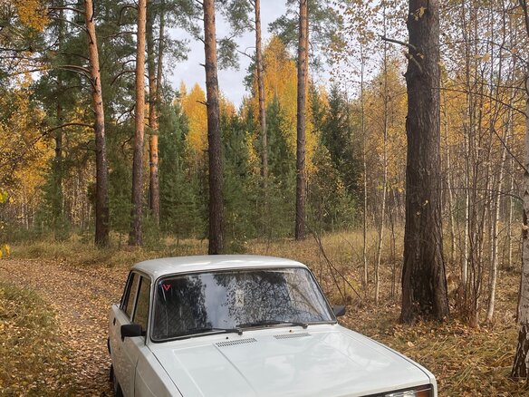 2009 Lada (ВАЗ) 2105, белый, 110000 рублей - вид 1