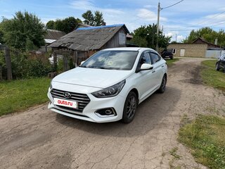 2017 Hyundai Solaris II, белый, 1226500 рублей, вид 1