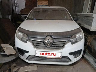 2019 Renault Logan II Рестайлинг, белый, 432200 рублей, вид 1