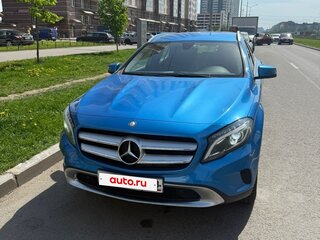 2016 Mercedes-Benz GLA 200 I (X156), голубой, 1829000 рублей, вид 2