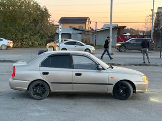 2004 Hyundai Accent ТагАЗ II, бежевый, 305000 рублей, вид 3