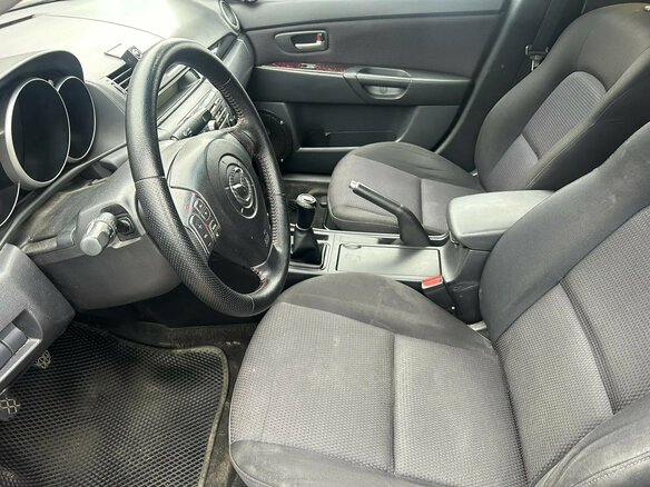 2007 Mazda 3 I (BK) Рестайлинг, синий - вид 8