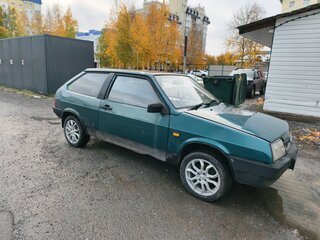 2002 Lada (ВАЗ) 2108, зелёный, 95000 рублей, вид 2