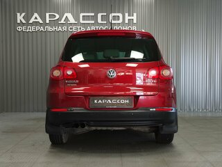 2009 Volkswagen Tiguan I, красный, 980000 рублей, вид 4