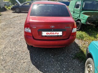 2006 Lada (ВАЗ) Kalina I, красный, 110000 рублей, вид 2