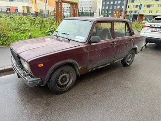 2008 Lada (ВАЗ) 2107, красный, 80000 рублей, вид 1
