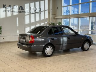 2009 Hyundai Accent ТагАЗ II, серый, 390000 рублей, вид 2