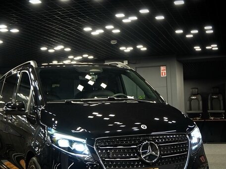 2026 Mercedes-Benz V-Класс Extra Long 300 d экстра длинный III (W447) Рестайлинг 2, чёрный, 36200000 рублей, вид 4