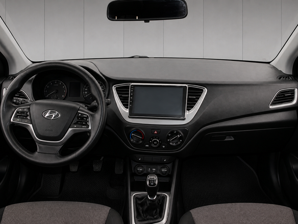 2018 Hyundai Solaris II, белый - вид 12
