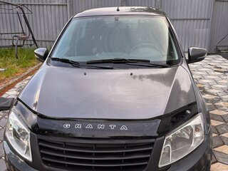 2015 Lada (ВАЗ) Granta I, серебристый, 330000 рублей, вид 3